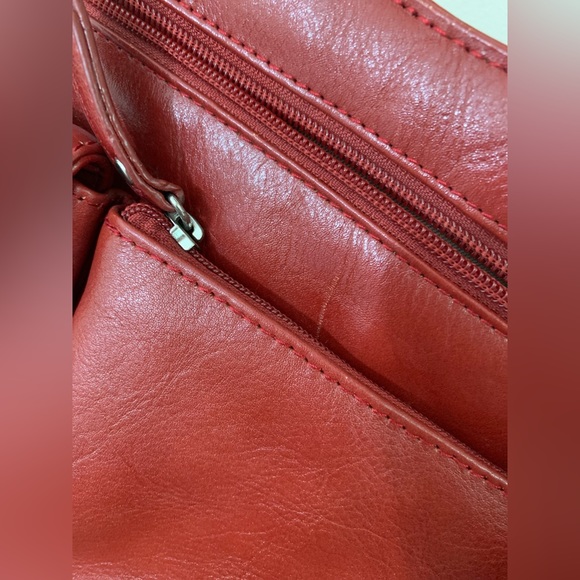 Genuine leather | red | Jessica purse - Picture 12 of 14